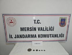 ANAMUR'DA TAR�H� ESER KA�AK�ISINA JANDARMA OPERASYONU